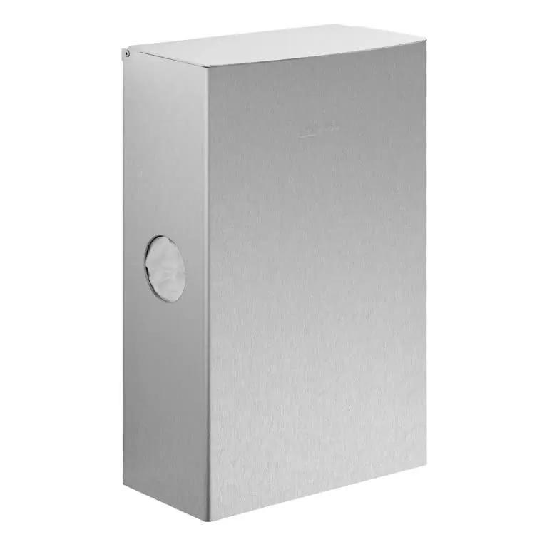 EWAR Hyg.-Abfallb.5l+Spend/Schl. WP177-1 BxTxH:220x115x344mm, beschichtet RALxxxx