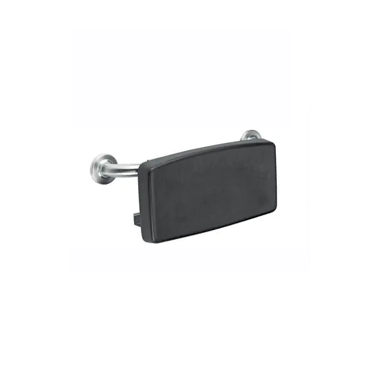 EWAR WC-Rückenlehne mit Haltegriff BA250 BxTxH:543x140x180mm, aus Edelstahl