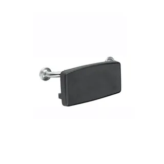 EWAR WC-Rückenlehne mit Haltegriff BA250 BxTxH:543x140x180mm, aus Edelstahl