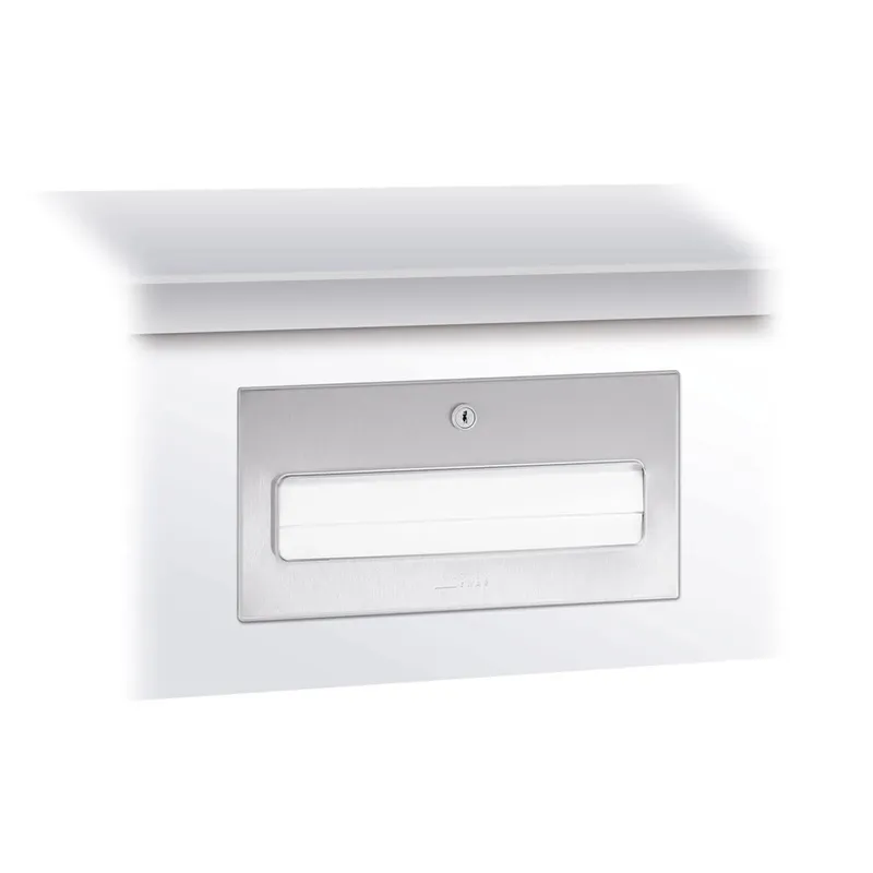 EWAR Handtuchspender 250 Blatt WP166 BxTxH:298x164x148mm, geschliffen