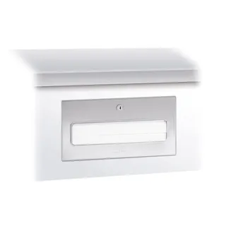 EWAR Handtuchspender 250 Blatt WP166 BxTxH:298x164x148mm, geschliffen