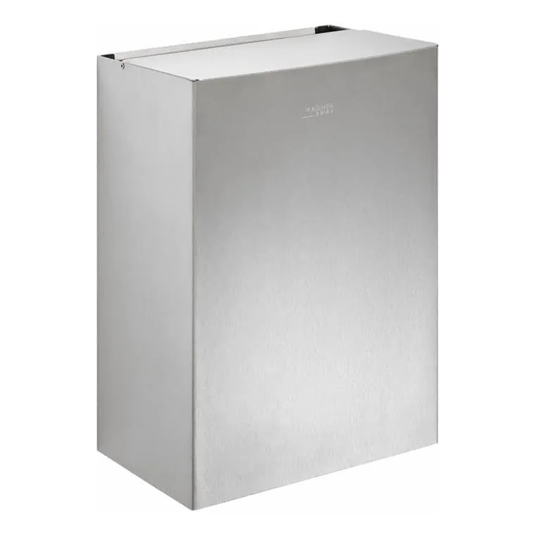 EWAR Hyg.-Abfallbeh. 12l + Spender WP140 BxTxH:220x115x250mm, geschliffen