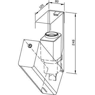 EWAR Seifenspender 700ml PP101 BxTxH:80x120x248mm, geschliffen – Bild 2