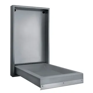 EWAR Babywickeltisch vertikal WP2115 BxTxH:540x135x946mm, geschliffen