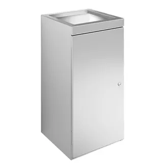 EWAR Abfallbehälter 36l WP181 BxTxH:298x308x598mm, geschliffen