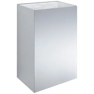 EWAR Abfallbehälter 60l WP183 BxTxH:400x250x600mm, geschliffen