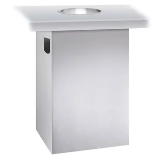 EWAR Abfallbehälter 40l WP188 BxTxH:298x300x448mm, hochglanzpoliert