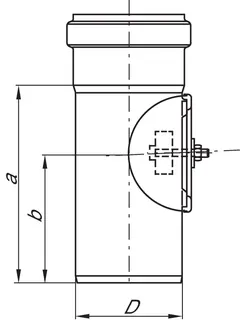 ACO Reinigungsrohr PIPE d110 (98965)/1.4404