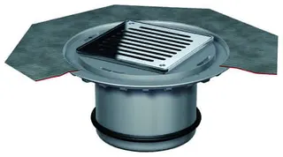 ACO Aufsatzstück AV-Selecta PP 196x196/ K3/ verlängert/Rost verschraubt