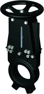 ACO Absperrschieber DN 150 m. Handrad/Gusseisen/Edelstahl