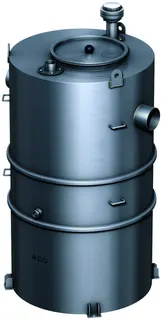 ACO Ölabscheider Coalisator RD NS6 rund m. Direktabsg. Rechts