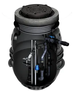 ACO Pumpstation Powerlift-P Abdeckung Klasse B, m. Aufs.st