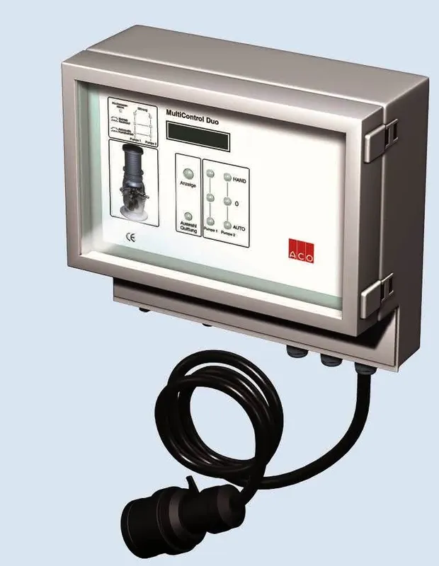 ACO MultiControl Duo :SO Schaltkasten zu Pumpstation/o.Steuerleitung+Glocke
