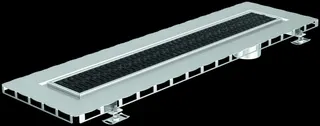 ACO Parkhausrinne 156 Profil NKH 1032x156/ 1.4301/Stutzen 110mm/76,5/100
