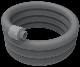 ACO Druckleitungsset ID 43/ AD50/ L=4,5m/ PVC