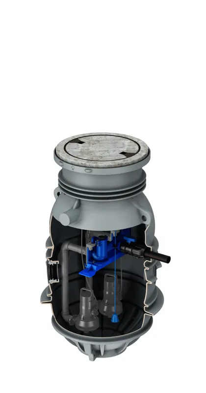 ACO Muli-Max duo Abd. A15/ H1900mm