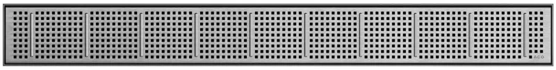 ACO ShowerDrain Public Rost Quadrato/2994x104/K3