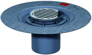 ACO Easy-Flow Aufsatzstück D136/ ABS/Rahmen/Schlitzrost V2A lose