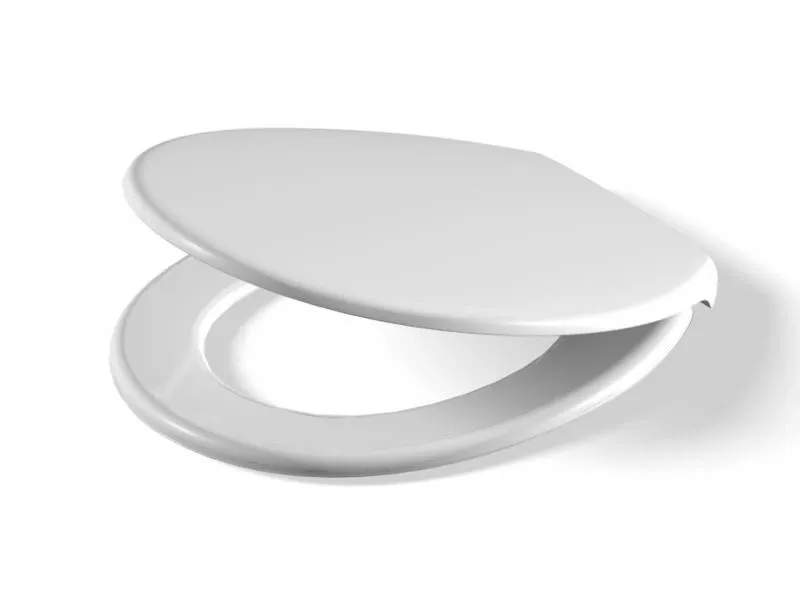 pagette WC-Sitz Rondo weiß, Steckbefestigung, Duroplast