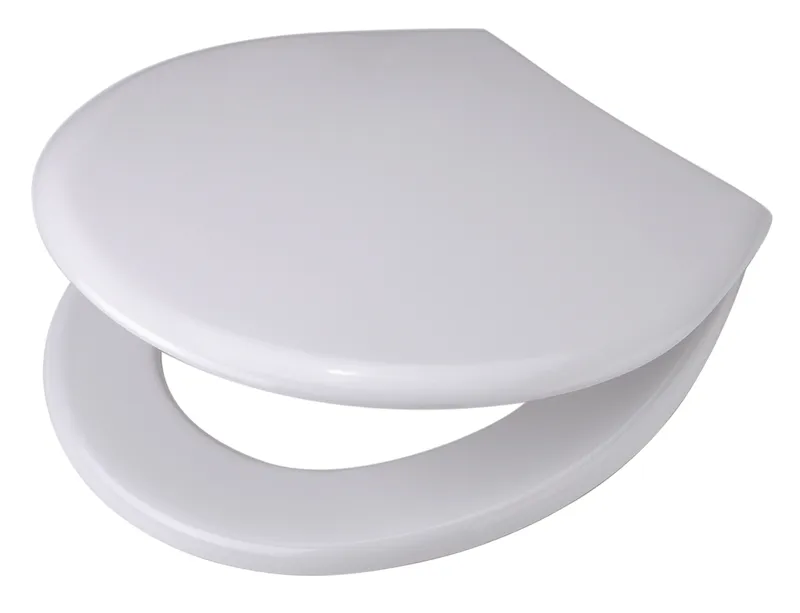 pagette WC-Sitz Primat weiß, m. Edelstahlbef., Duroplast