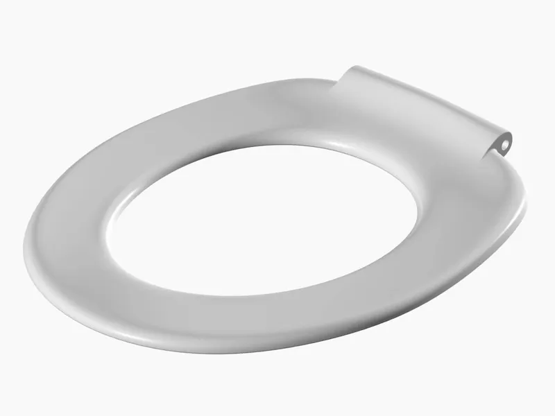 pagette WC-Sitz V.I.P. ohne Deckel weiß, Scharnierwelle,Duroplast