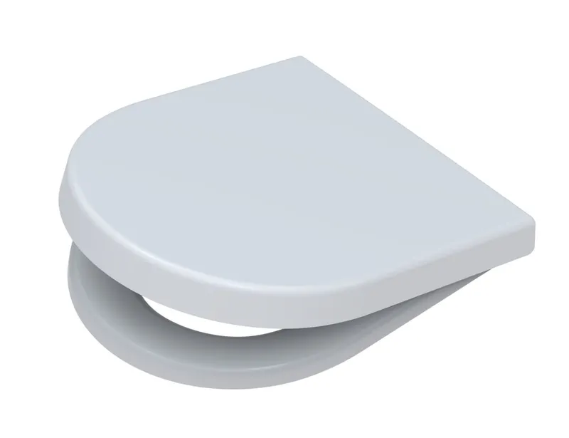 pagette WC-Sitz S 3 weiß, Steckbefestigung v. o., Duroplast