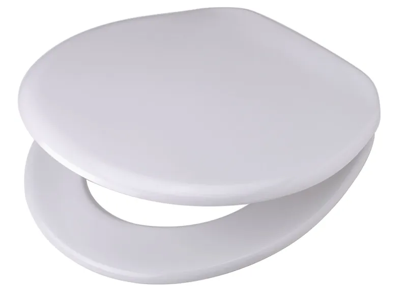 pagette WC-Sitz V.I.P. weiß, m. Edelst-Exzent., Duroplast