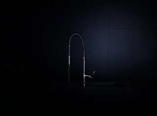 Hansgrohe Spültischmischer Axor Montreux Semi-Pro chrom – Bild 3