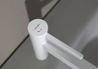 Hansgrohe Waschtischmischer 110 Finoris CoolStart mattweiss – Bild 4