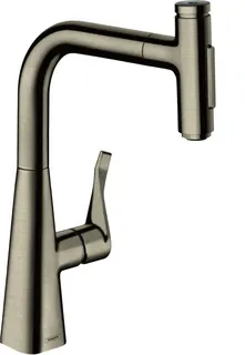 Hansgrohe Spültischmischer 240 Metris Select M71 Ausziehbrause 2jet edelstahl-optik – Bild 2