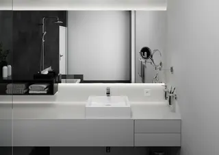 Hansgrohe Waschtischmischer 190 Vernis Shape Metall Ablauf chrom – Bild 3