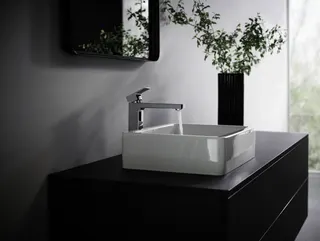 Hansgrohe Waschtischmischer 190 Vernis Shape Metall Ablauf chrom – Bild 5
