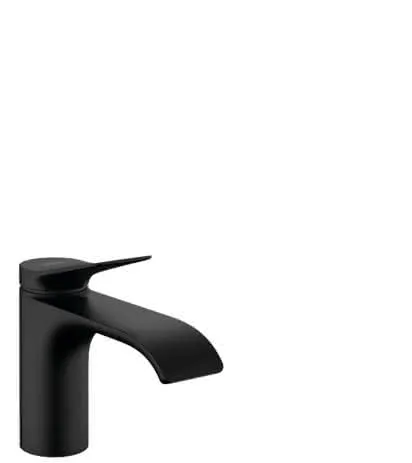 Hansgrohe Standventil 80 Vivenis ohne Ablaufgarnitur mattschwarz