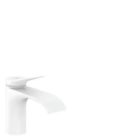 Hansgrohe Standventil 80 Vivenis ohne Ablaufgarnitur mattweiss