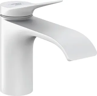 Hansgrohe Standventil 80 Vivenis ohne Ablaufgarnitur mattweiss – Bild 2