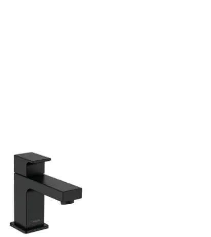 Hansgrohe Standventil 70 Vernis Shape mattschwarz ohne Ablaufgarnitur