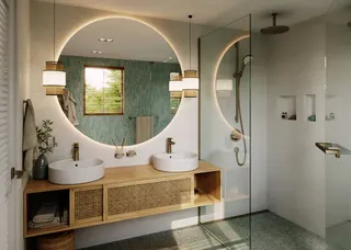 Hansgrohe Handbrause Croma Select E 1jet BBR – Bild 3