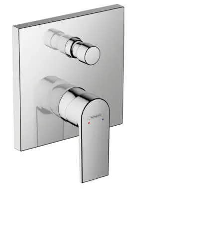 Hansgrohe Wannenmischer Unterputz Vernis Shape Fertigset m.Sicherungskombination chrom