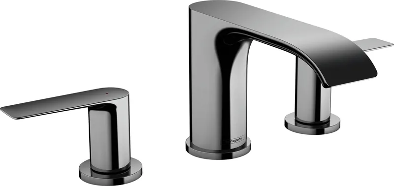 Hansgrohe 3-Loch Waschtischarmatur 95 Vivenis mit Zugstangen-Ablaufgarnitur chrom