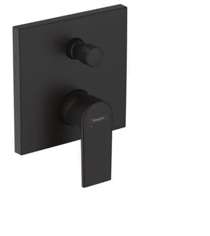 Hansgrohe Wannenmischer Unterputz Vernis Shape Fertigset m.Sicherungskombi.mattschwarz
