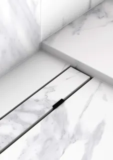 Hansgrohe RainDrain Rock Duschrinne 700 mm kürzbar und befliesbar – Bild 4