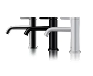 Hansgrohe Waschtischmischer 70 Axor One mit Hebelgriff ohne Ablaufgarnitur chrom – Bild 3