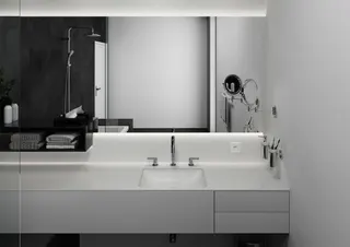 Hansgrohe 3-Loch Waschtischarmatur Vernis Shape chrom – Bild 4