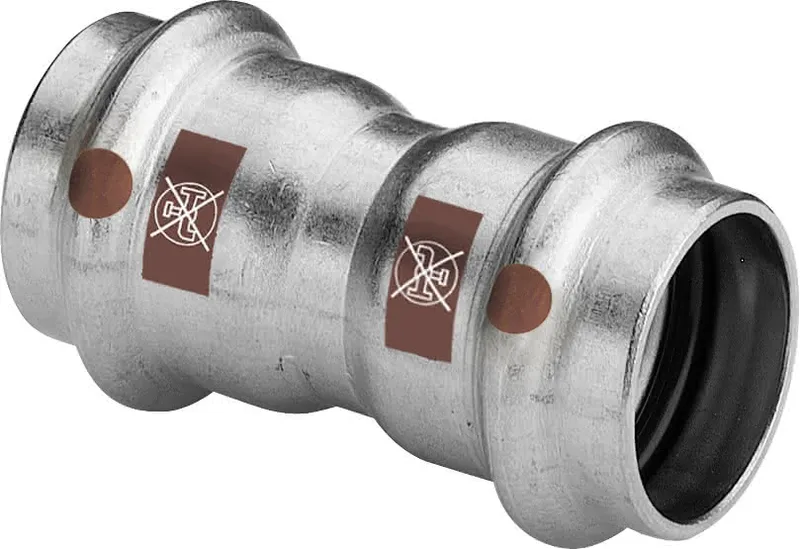 Viega Muffe mit SC Temponox 1715 in 42mm Stahl nichtrostend