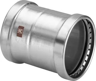 Viega Schiebemuffe mit SC Temponox XL 1715.5XL in 88,9mm Stahl nichtrostend