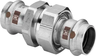 Viega Verschraubung mit SC Temponox 1760 in 18mm Stahl nichtrostend