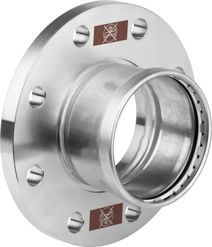 Viega Flanschübergang mit SC Temponox XL 1759XL in 108,0mm Stahl nichtrostend