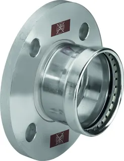 Viega Flanschübergang mit SC Temponox XL 1759.1XL in 88,9mm Stahl nichtrostend
