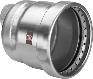 Viega Kappe mit SC Temponox XL 1756XL in108,0mmxRp3/4Stahl nichtrostend