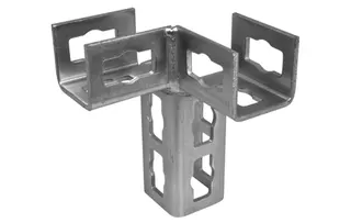 Walraven Knopfverbinder PushStrut 3D L 111x149x45 elektrolytisch verz. – Bild 2